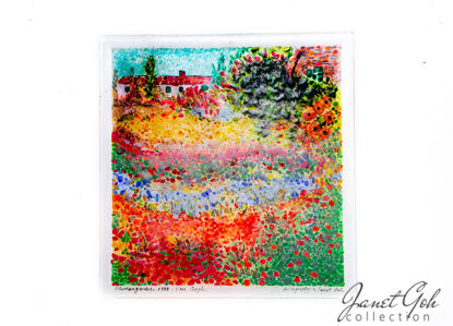 Picture of 18" square Fritography - Garden at Arles